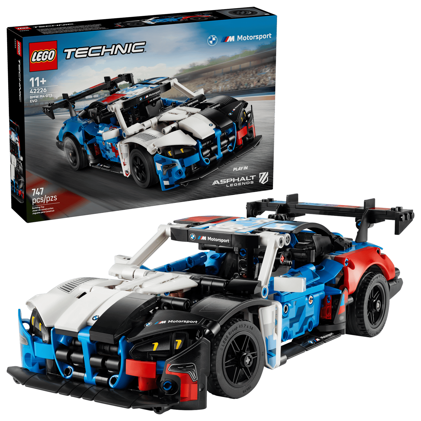 Lego 42226 BMW M4 GT3 EVO ‑Kilpa-Auto