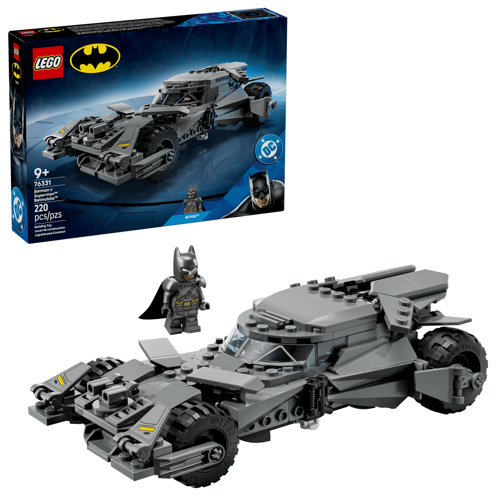 Lego 76331 Batman v Superman ‑Elokuvan Batmobile