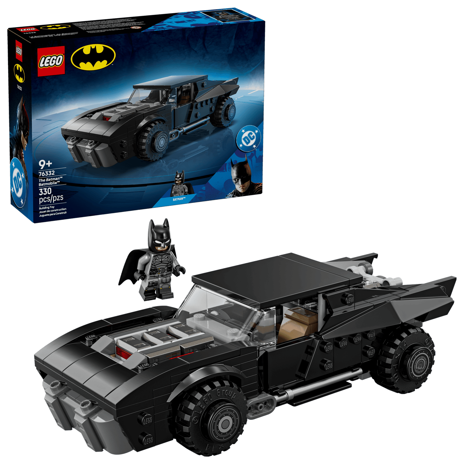 Lego 76332 The Batman ‑elokuvan Batmobile