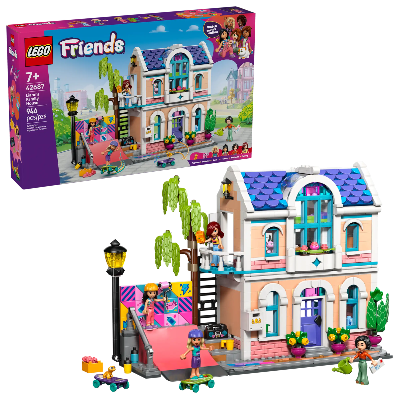 Lego Friends 42687 Liannin Perheen Talo