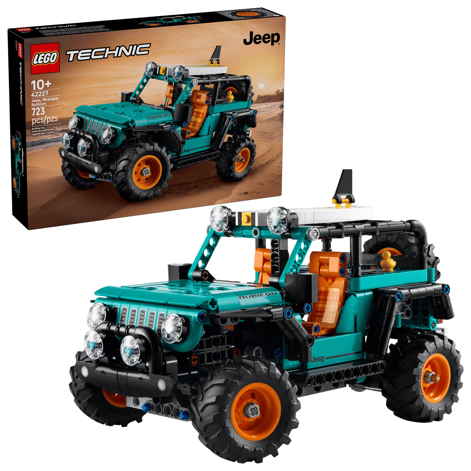Lego Technic 42227 Jeep Wrangler Rubicon ‑Maasturi