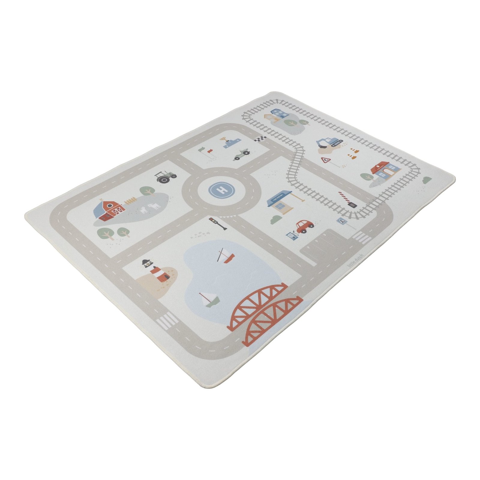 Little Dutch Auto Leikkimatto/Automatto