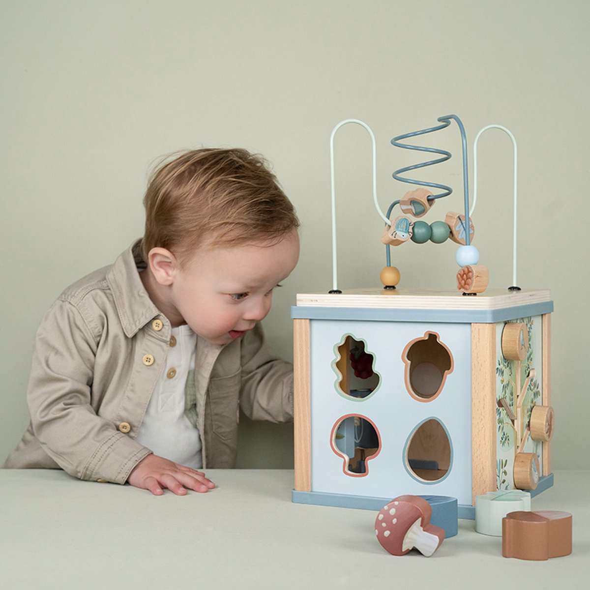 Little Dutch Forest Friends Puinen Aktiviteettikuutio