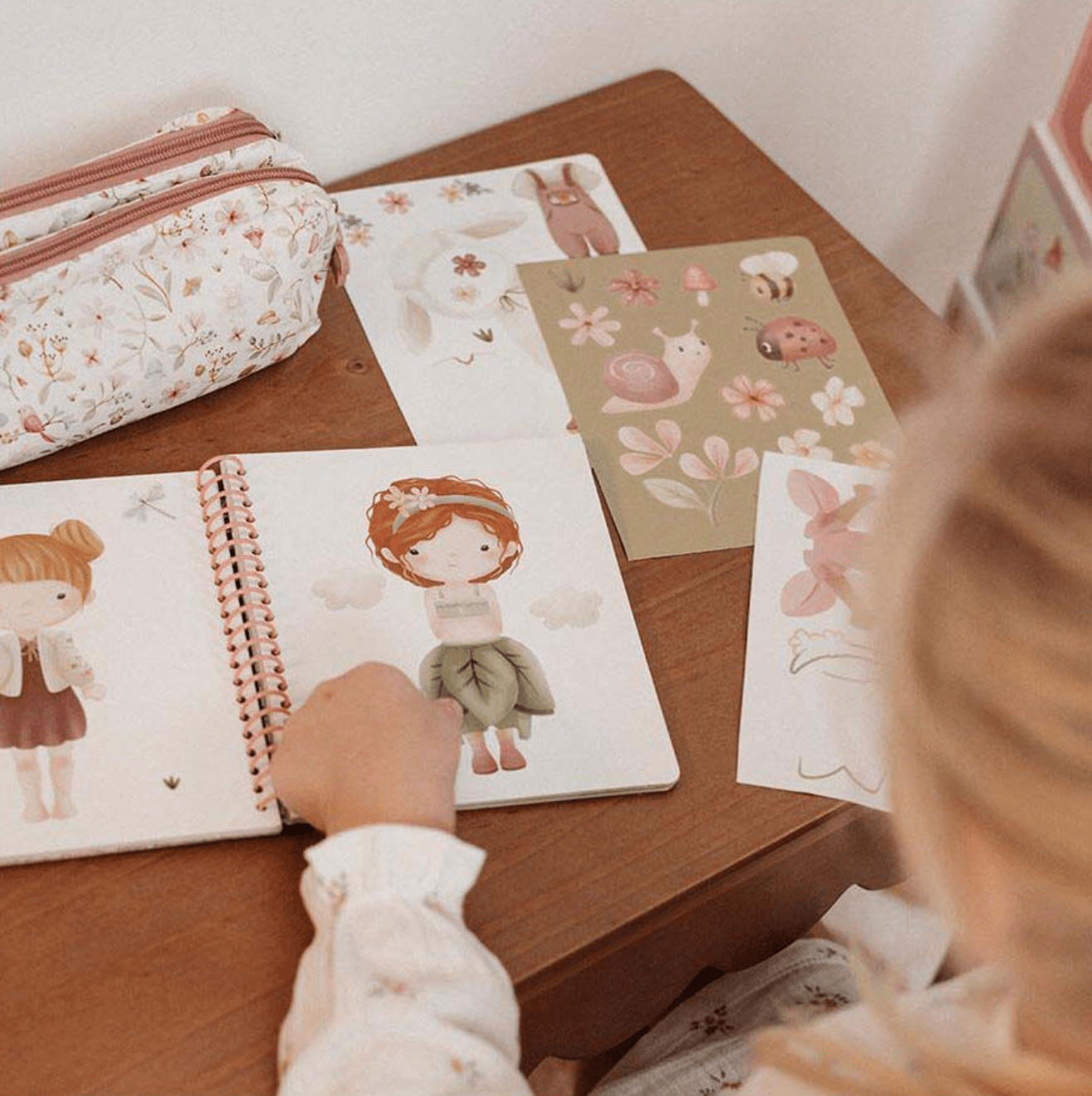 Little Dutch Rosa & Friends Fairy Garden Dress Me Up Pukeutumisleikki