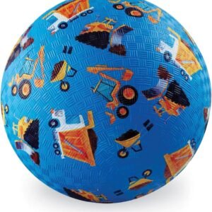 Luonnonkumipallo 13cm Työmaa, Sininen