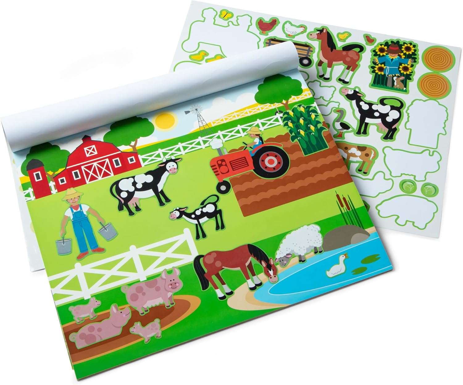 Melissa & Doug Elinympäristöt Tarrasetti/Tarratarina
