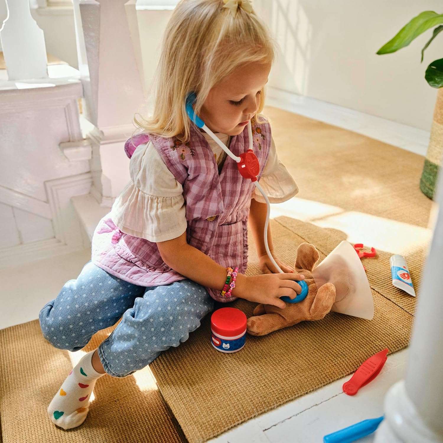 Melissa & Doug Examine and Treat Eläinlääkärisetti