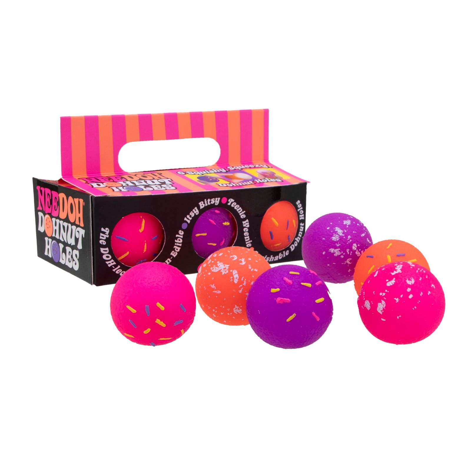 NEEDOH Dohnut Holes Teenie Puristeltavat Donitsipallot