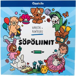 Oppi ja Ilo Väritä ja Rentoudu Söpöliinit