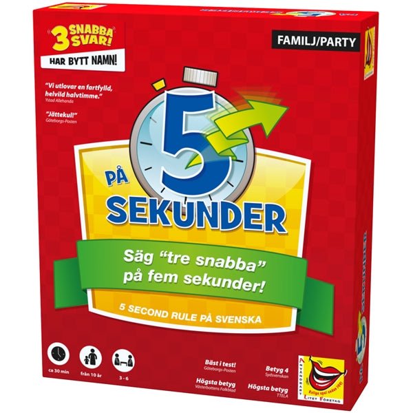 På 5 Sekunder Spel