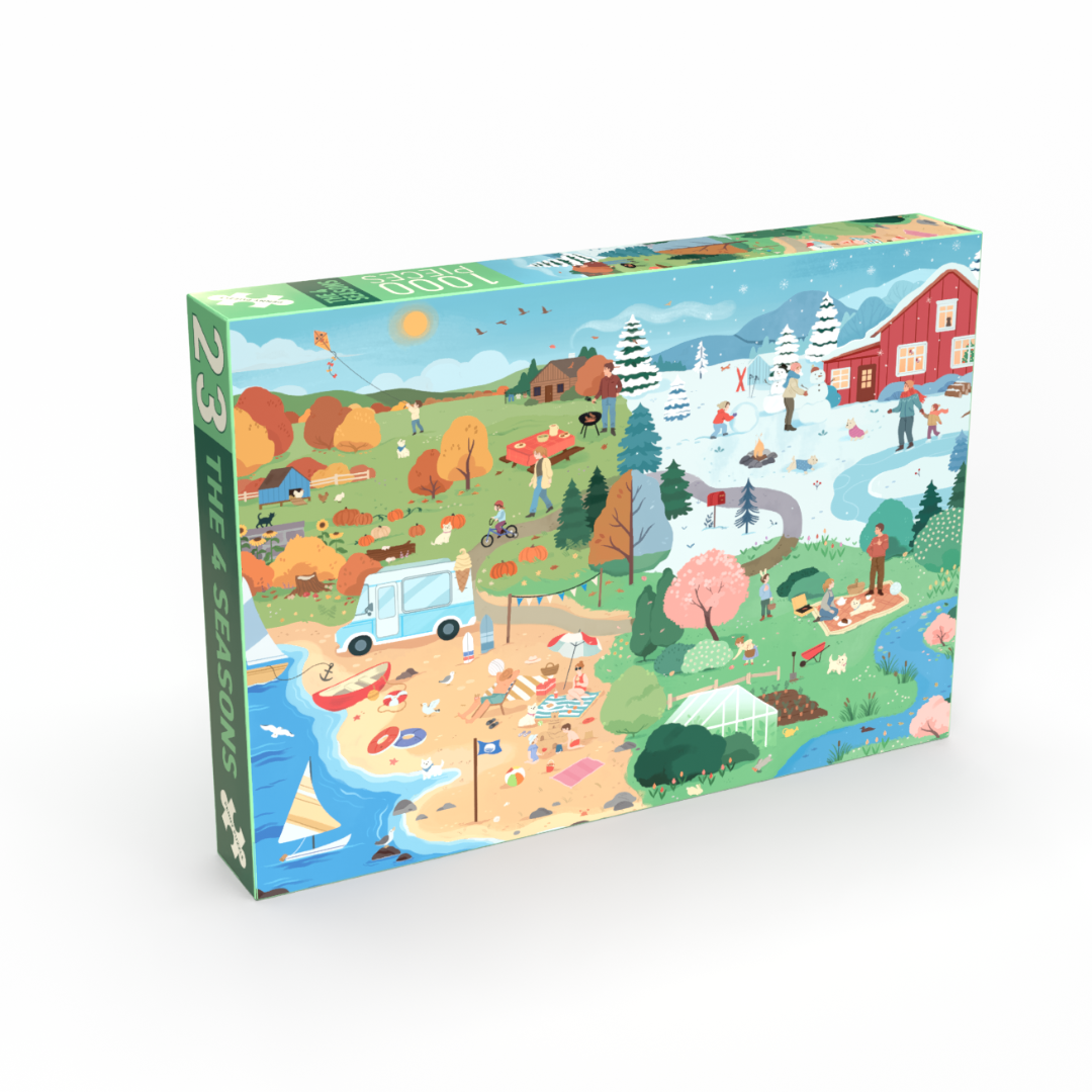 Penny Puzzle The 4 Seasons 1000 Palan Palapeli
