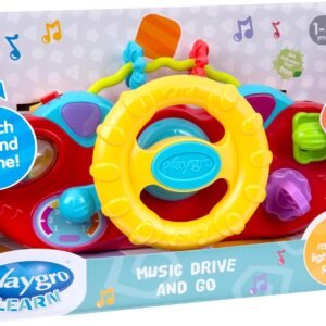 Playgro Music Drive and Go Musiikkilelu Ratti