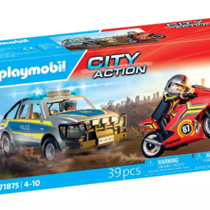 Playmobil City Action 71875 Poliisi Lava-auto ja Moottoripyörä