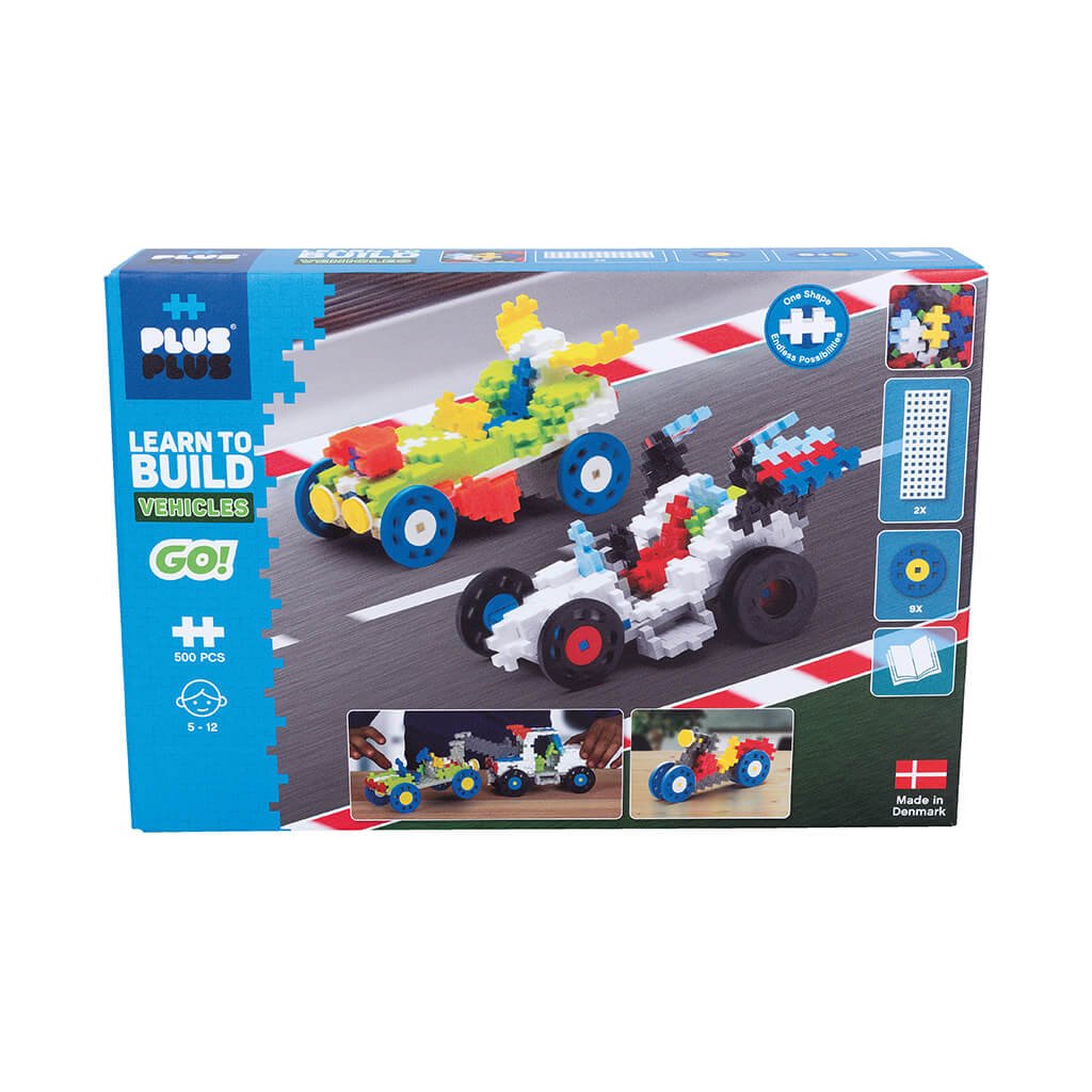 Plus-Plus Learn to Build Go! Ajoneuvot