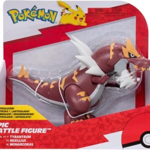 Pokemon Epic Battle Figure Tyrantrum Rexillius Monagoras Hahmo