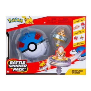Pokemon Pallo Battle Spinner Pack Growlithe Caninos