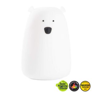 Rabbit and Friends Nalle Yövalo Valkoinen