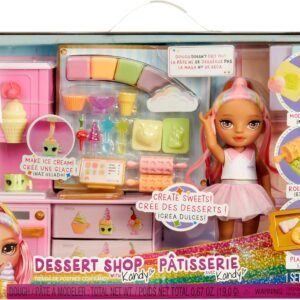 Rainbow High Littles Dessert Shop Kandy -Leikkisetti