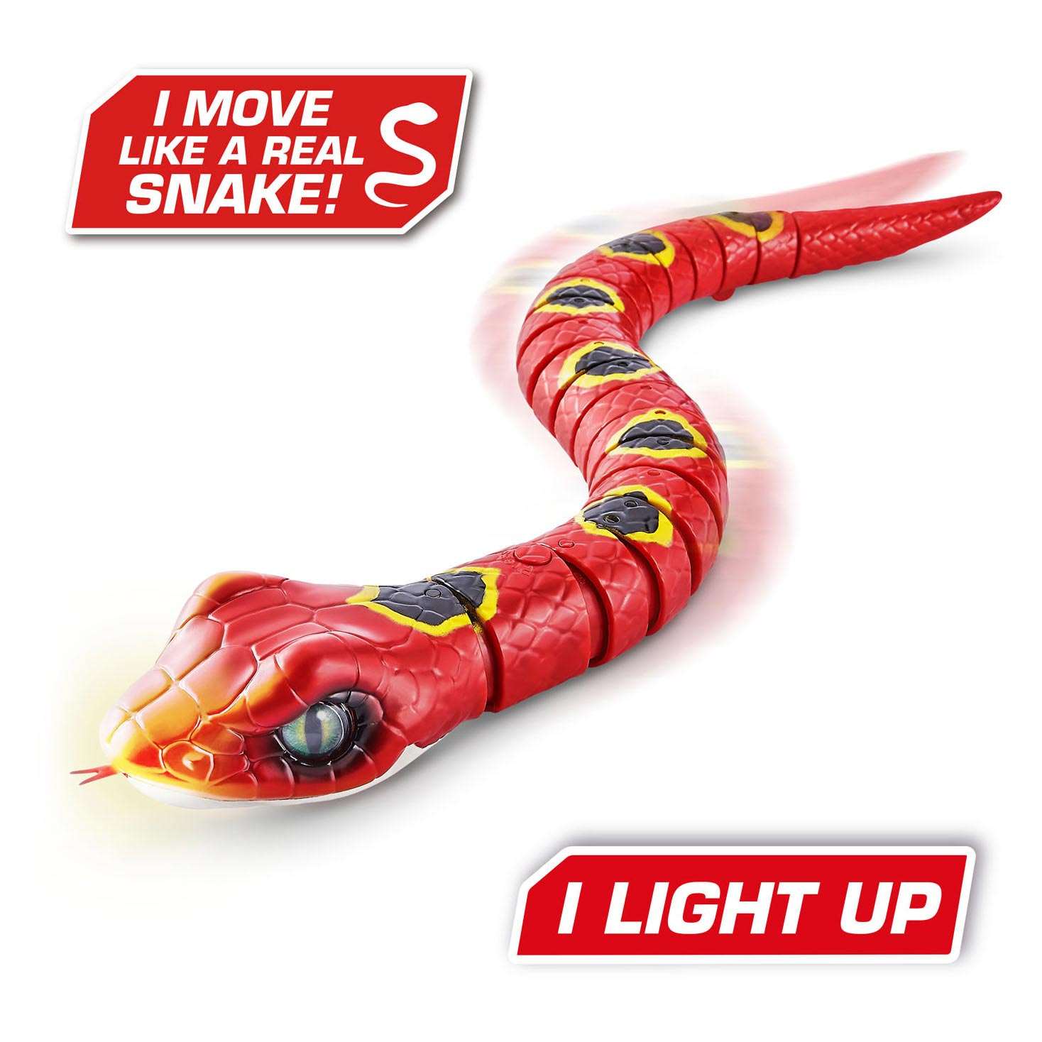 Robo Alive Slithering Snake Interaktiivinen Käärme Lajitelma