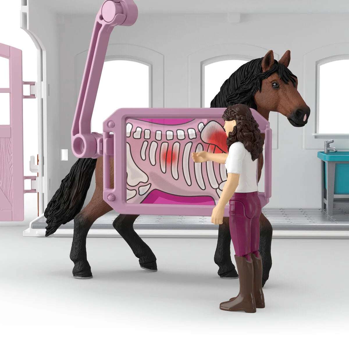 Schleich 42787 Iloinen Hevossairaala