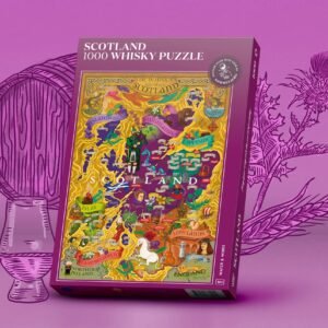 Water And Wines Scotland, Whisky Puzzle, 1000 Palan Viski Palapeli