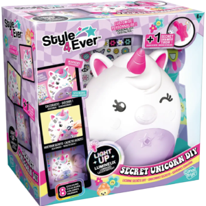 Style4Ever Tee Se Itse Yksisarvisvalo Salalaatikolla