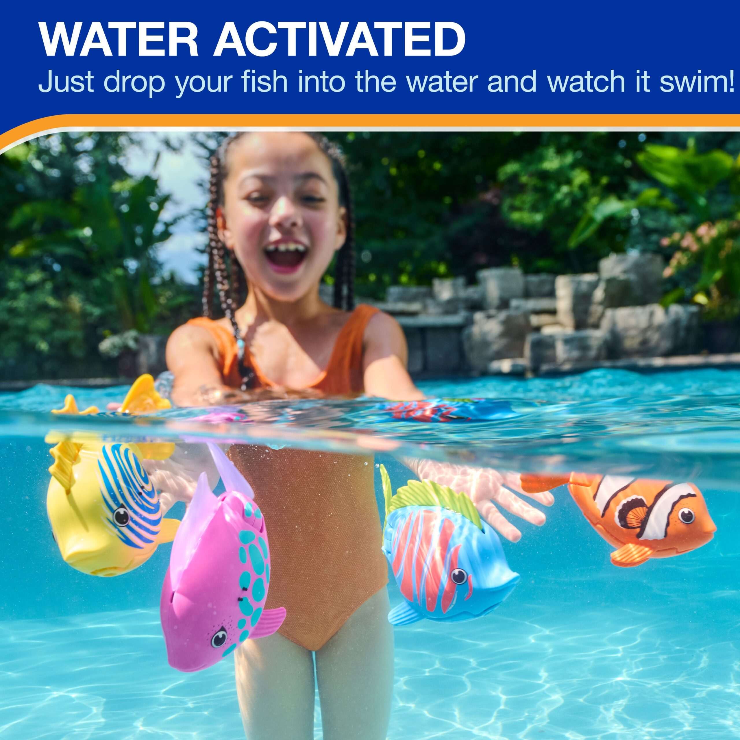 Swimways Rainbow Reef Sukeltava Kala Swim Shady