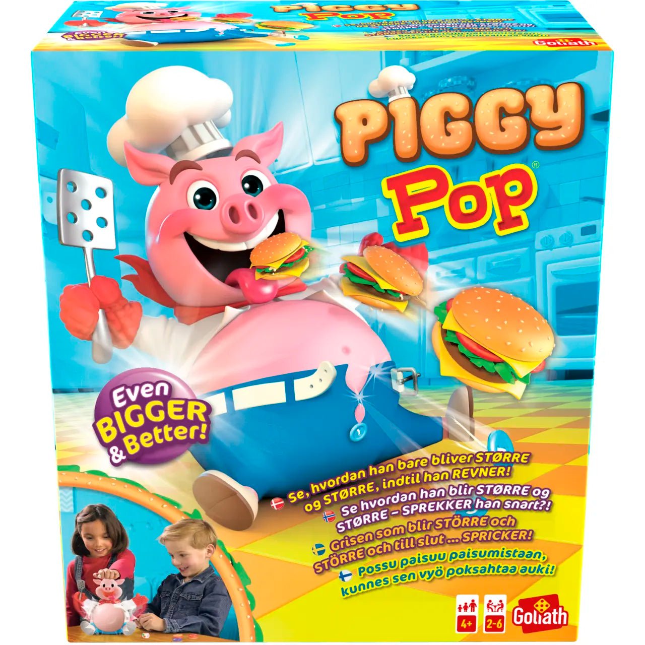 Syötä Sikaa! / Piggy Pop Peli