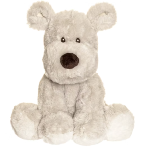 Teddykompaniet Teddy Vaaleanharmaa Koira 25 cm