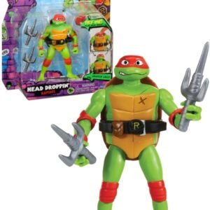 Teini-ikäiset Mutanttininjakilpikonnat Head Droppin' Raphael 11cm Figuuri