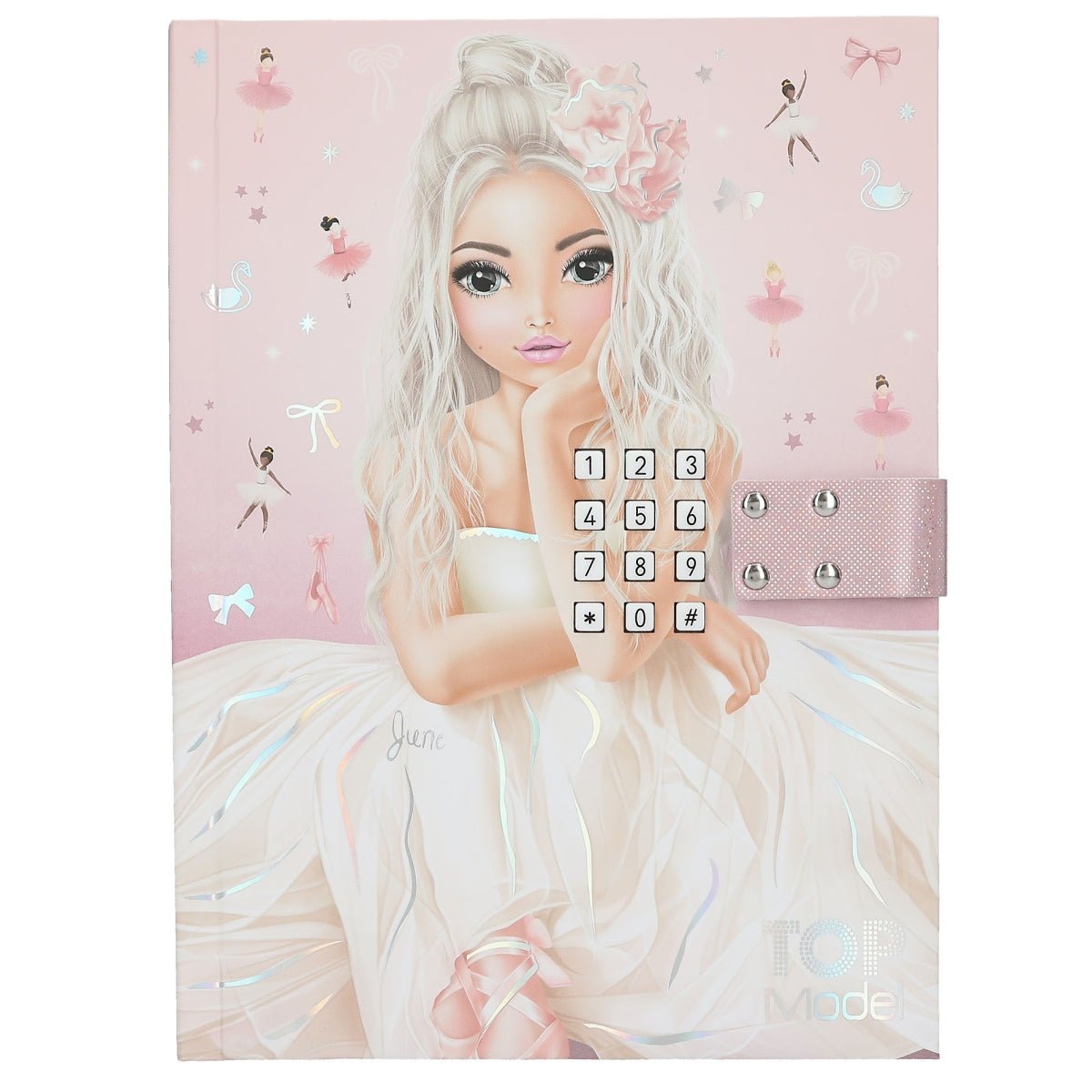 Top Model Koodillinen & Soiva Päiväkirja Baletti