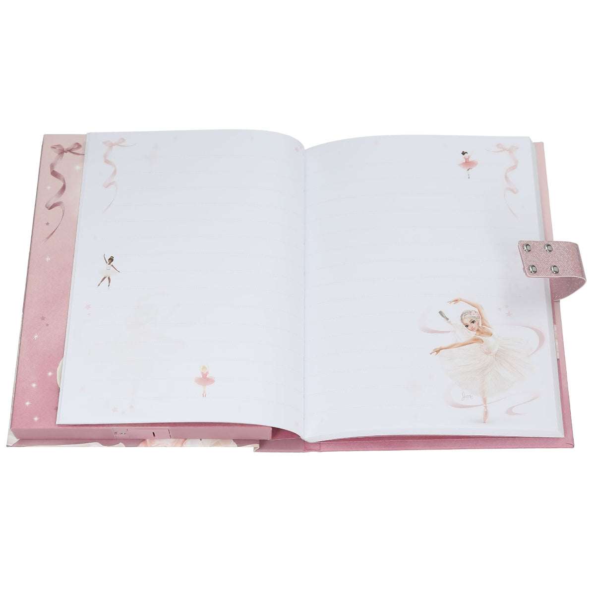 Top Model Koodillinen & Soiva Päiväkirja Baletti