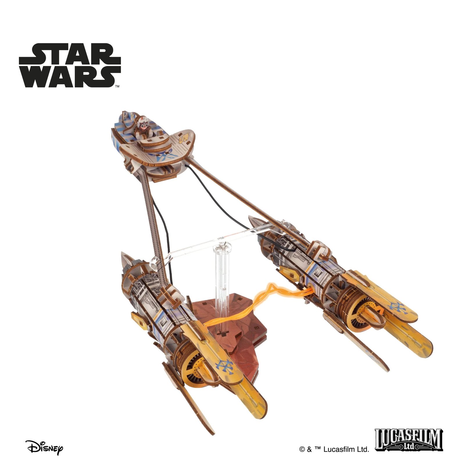 Ugears Rakennussarja Disney Star Wars Anakin Skywalker's Podracer 1:36