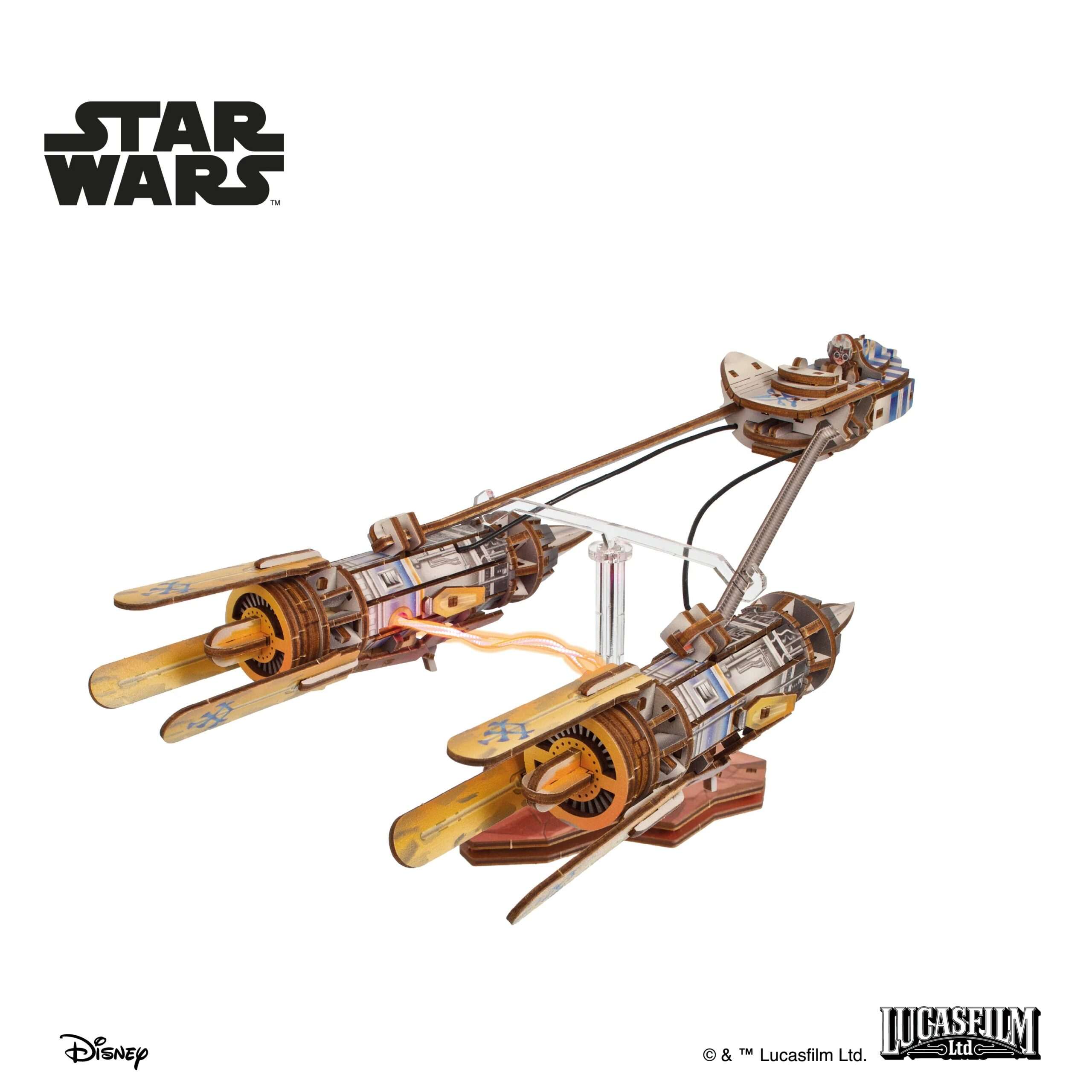 Ugears Rakennussarja Disney Star Wars Anakin Skywalker's Podracer 1:36