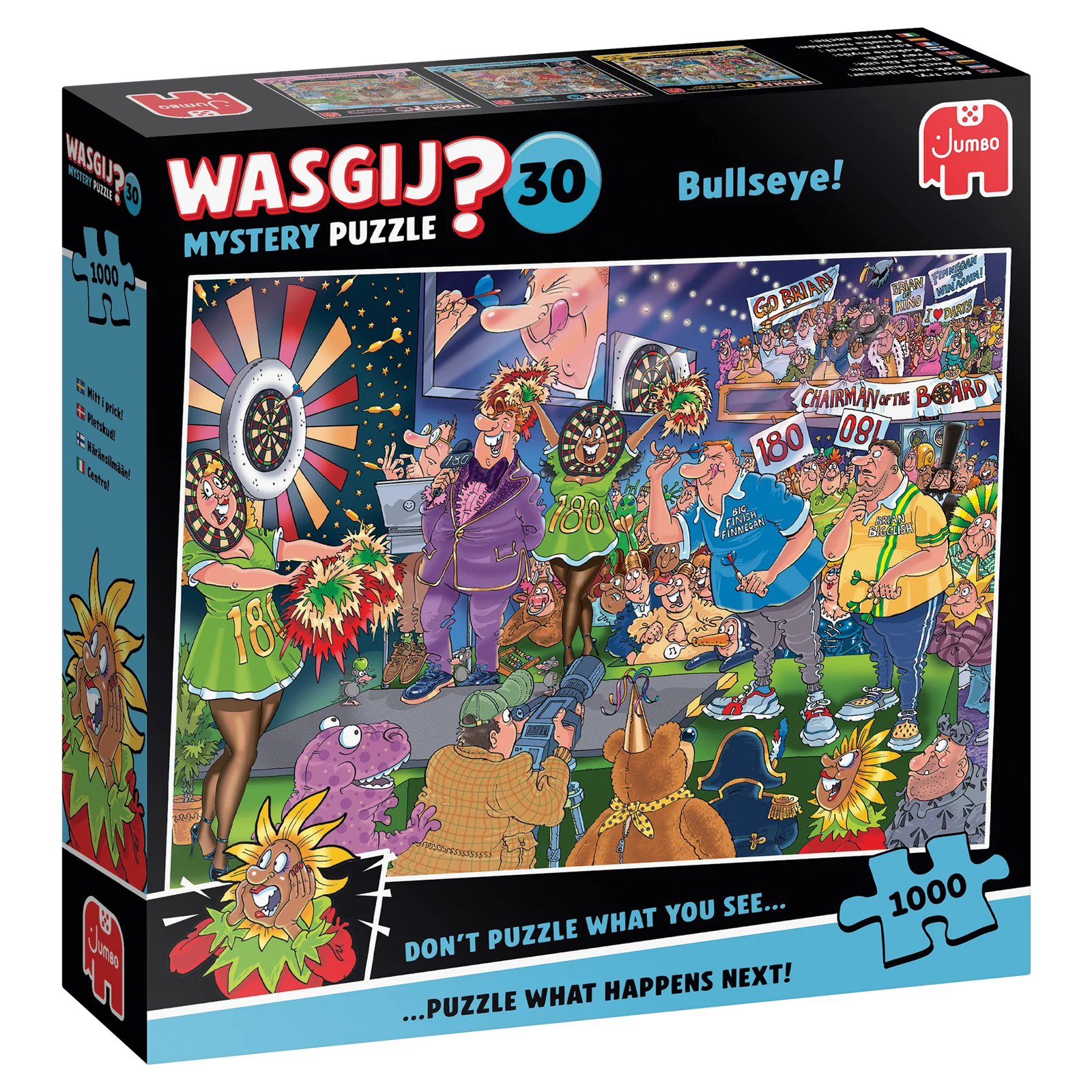 Wasgij Mystery 30 Bullseye! 1000 Palan Palapeli