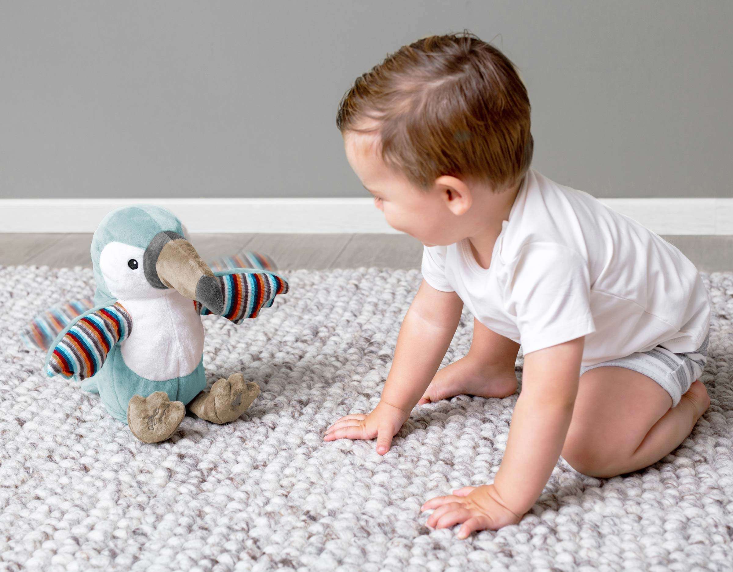 Zazu Clapping Soft Toy Timo The Toucan, Taputtava Tukaani Pehmolelu