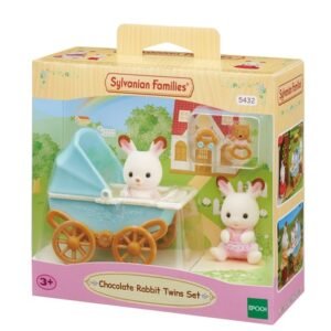 Sylvanian Families Suklaapupu Kaksoset sekä Rattaat