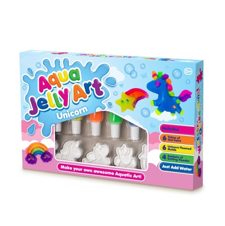 Aqua Jelly Art askartelusetti Unicorn