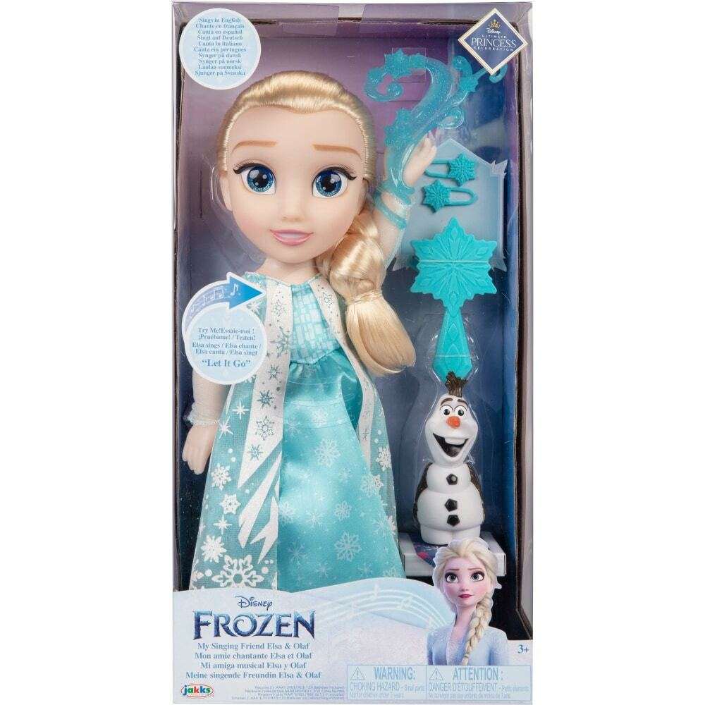 Disney Frozen Classic Feature Laulava Elsa Nukke 38cm