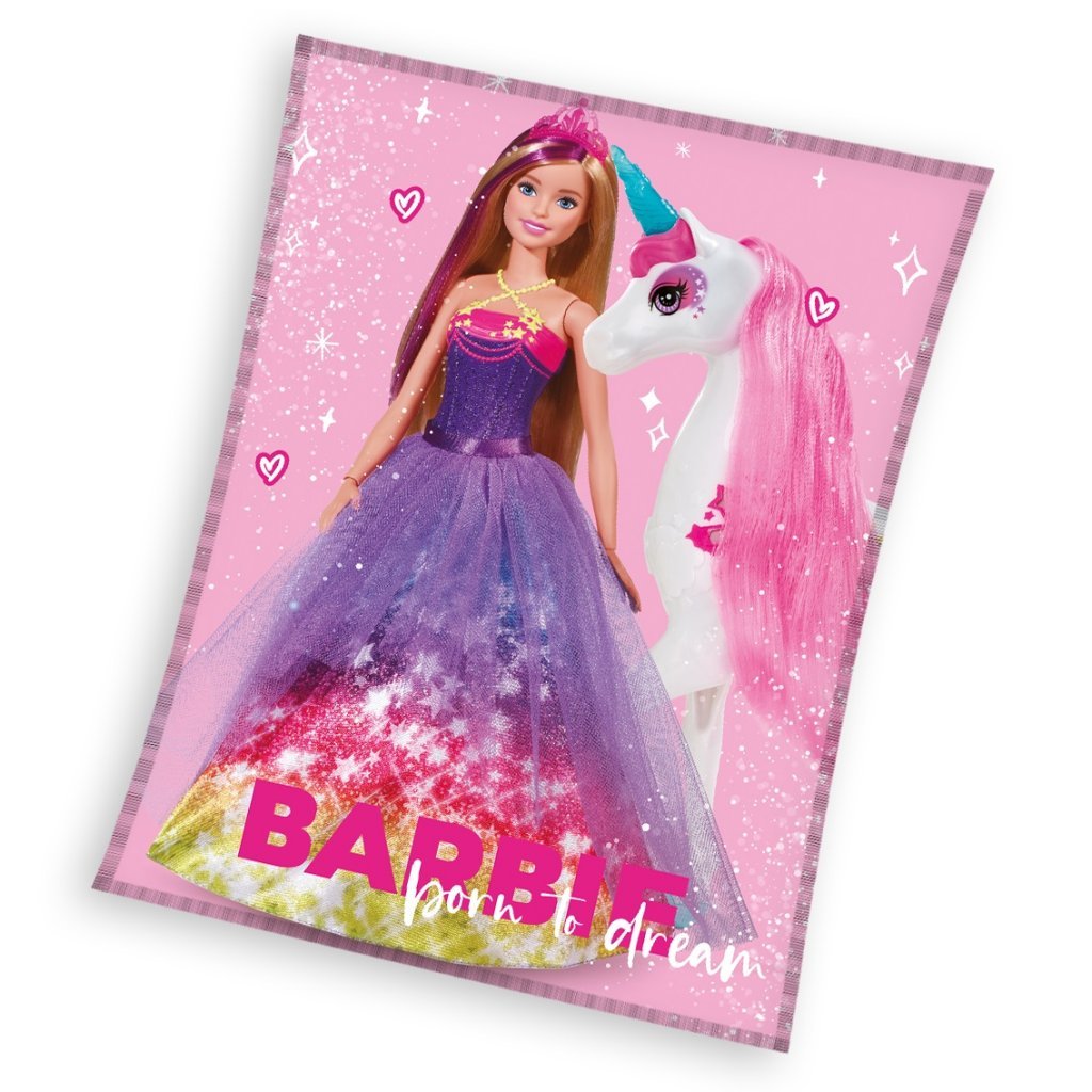 Barbie Unicorn Peitto 130x170cm