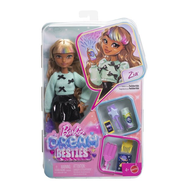 Barbie Dream Besties Zia -nukke JGG36