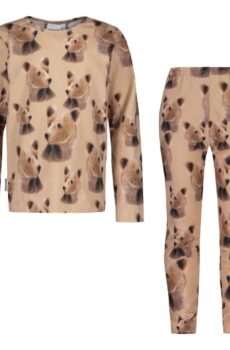 Bear -Pyjama | Hazelnut - 74/80