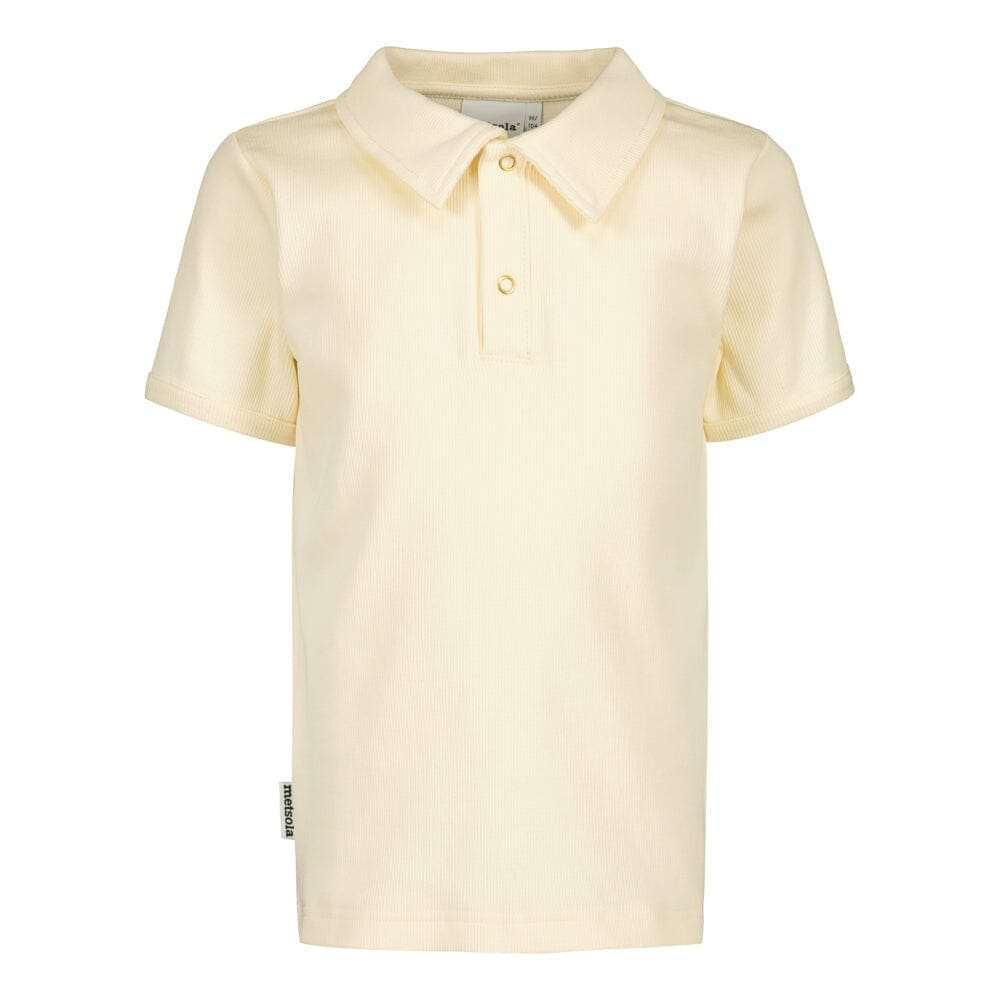 Collared Rib -T-Paita | Vanilla - 74/80