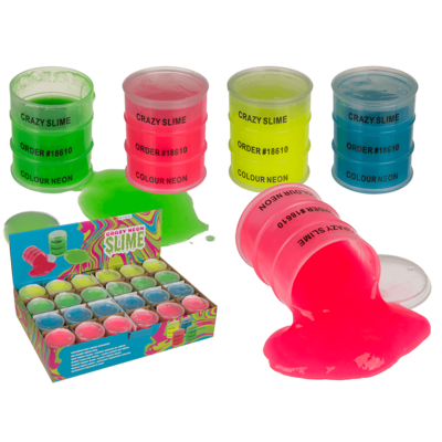 Crazy-Slime öljytynnyrissä