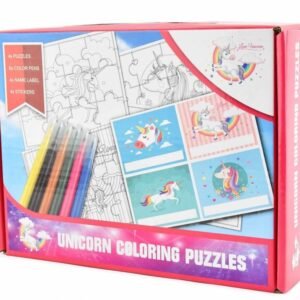 Yksisarvinen Väritä Itse -palapeli