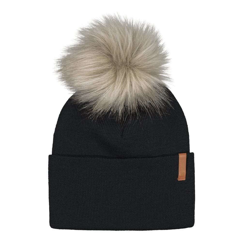 Crystal Beanie -Merinovillapipo | Black - 0-1Y