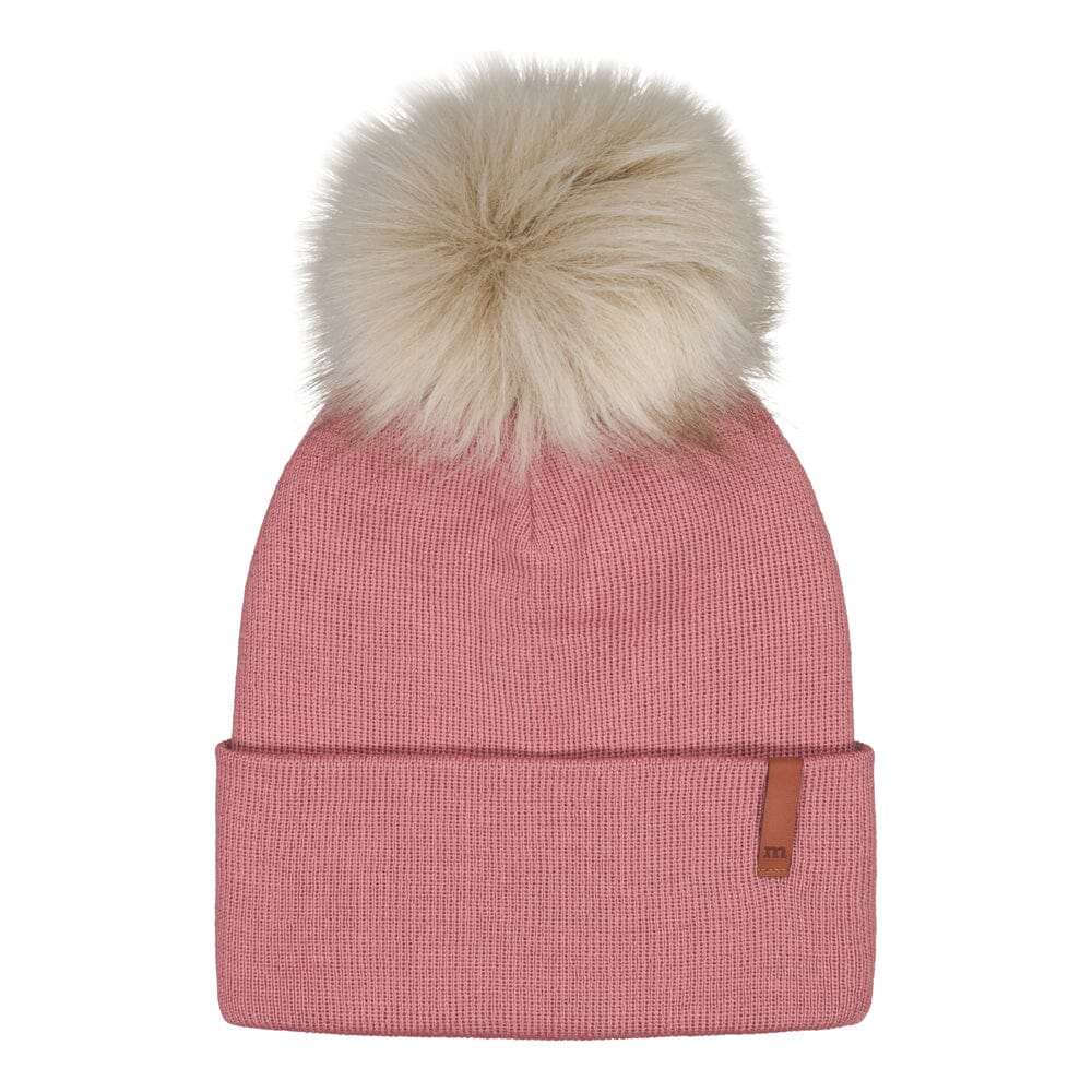 Crystal Beanie -Merinovillapipo | Rosy - 0-1Y
