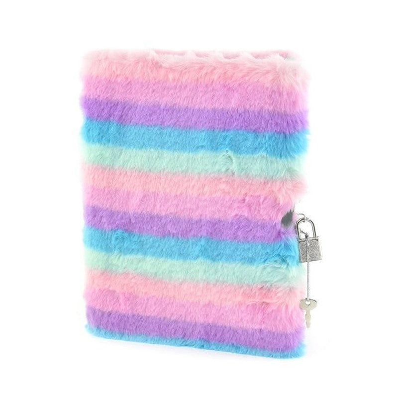 Lukollinen Pörröinen Päiväkirja Raidallinen