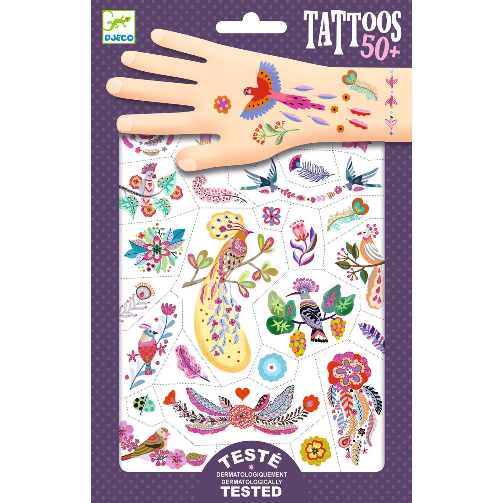 Djeco Tatuointi ´Bright Birds