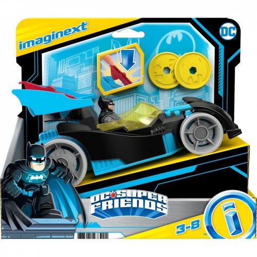 Fisher-Price - Imaginext Dc Super Friends Bat-Tech Racing Batmobile / lajitelmasta